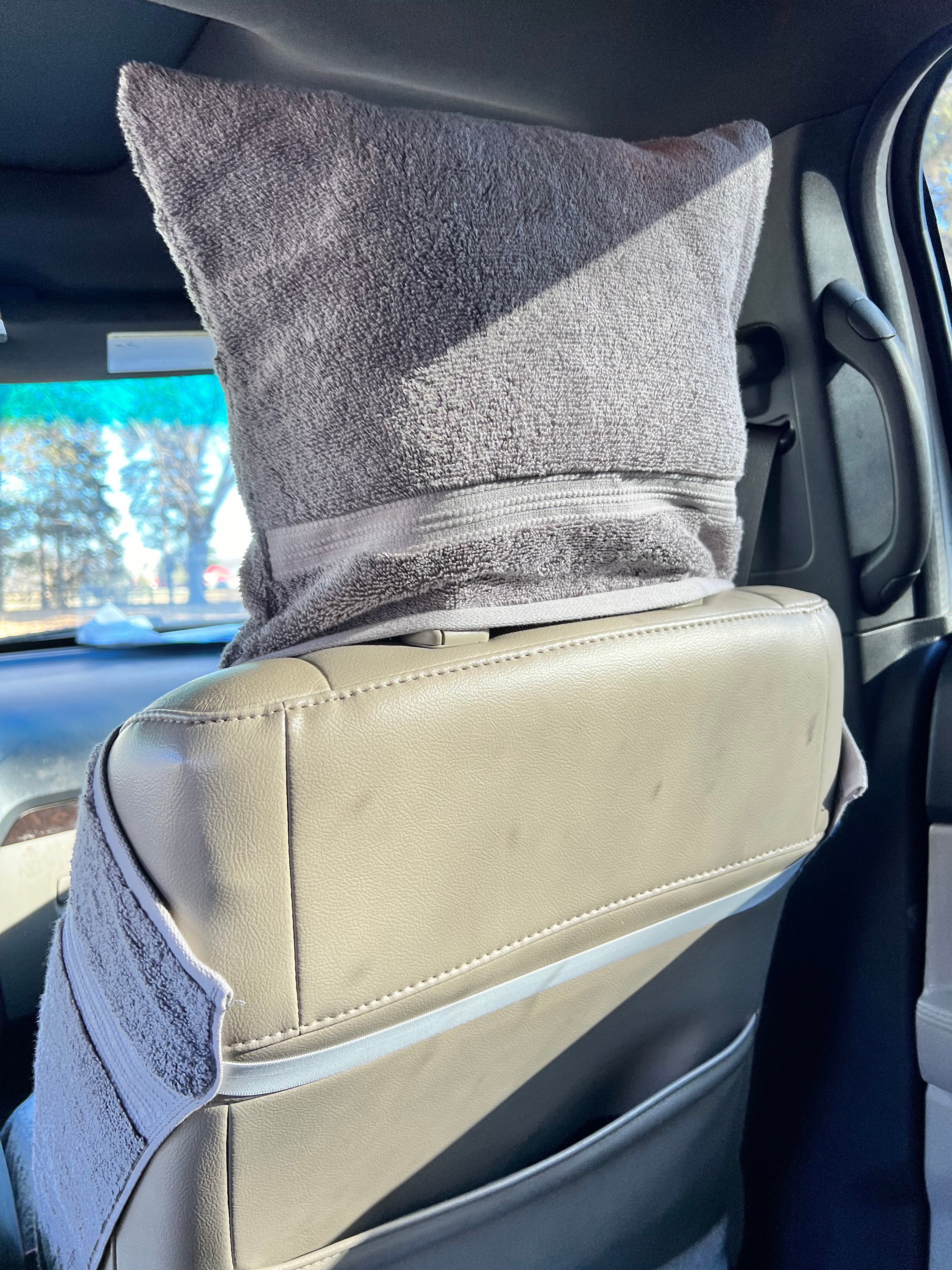 Handtuchbezug für Autositz, Slip-On Sitzauflage, Autositzbezug