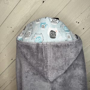 Personalized hooded baby towel with elephants, baby bath towel, kid hooded bath towel, hooded baby towel, personalized bath towel