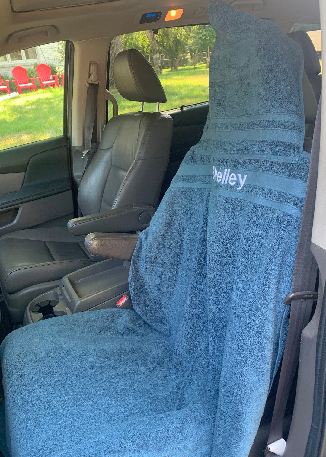 Seat Belt Covers - Blueberry - Turtle Towels