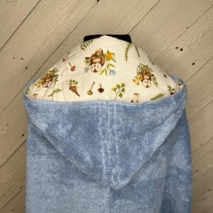 Personalized hooded baby towel with owls, baby bath towel, kid hooded bath towel, hooded baby towel, personalized bath towel