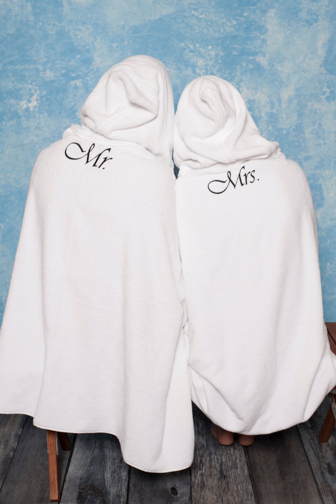 Mr and Mrs Beach Wedding Towel Set Destination Wedding Gift Etsy