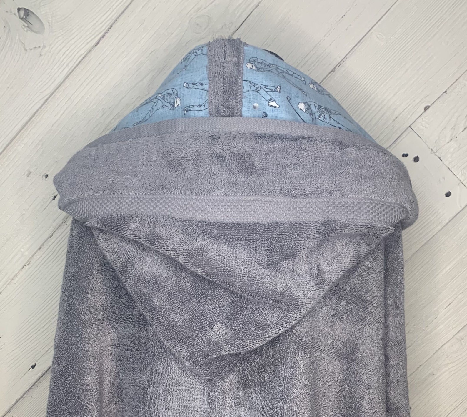 Toalla de baño con capucha para adultos con franela de golf | Etsy