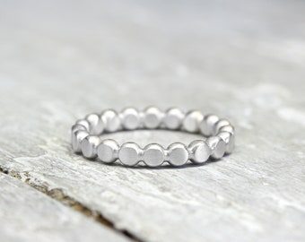 Silver ring made of 925 silver, XL stacking ring 3 mm, No. 31