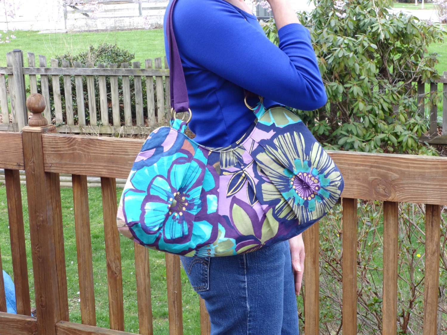 Large purse Handmade Handbag gift for wife Purse with Etsy