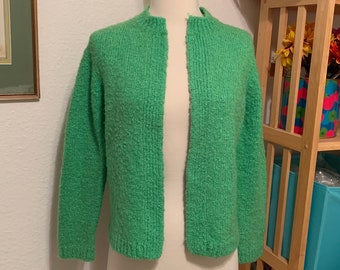 green cardigan womens