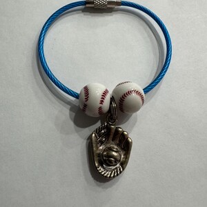 Baseball Glove Keychain