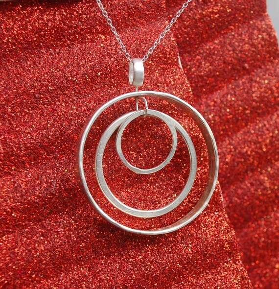 Items similar to Sterling Silver Swivel Necklace on Etsy