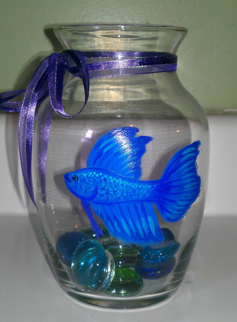 Betta Vase Candle Holder You Choose Color Etsy