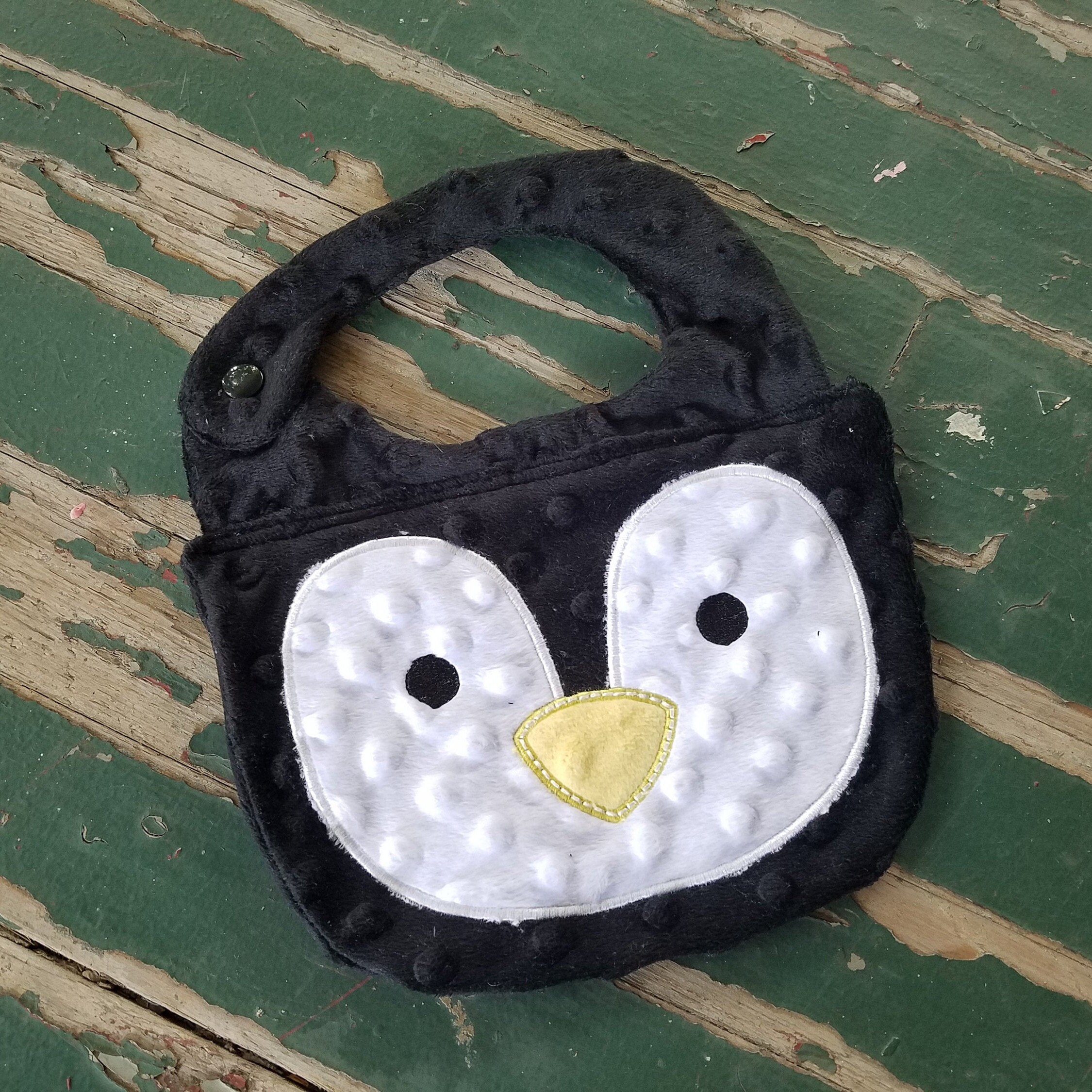 Penguin Bib - Etsy