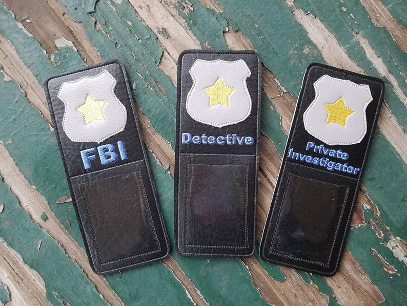 Vinyl Detective Evidence Bag and Kit Dress up Pretend Play Etsy