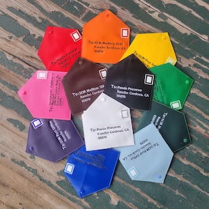 Personalized Pretend Play Post Office Set Add-On: Vinyl Envelope and Letter with Sewn Stamp