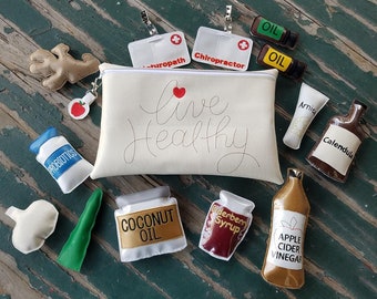 Vinyl Naturopath Play Set: Natural Healing Kit, Pretend Play