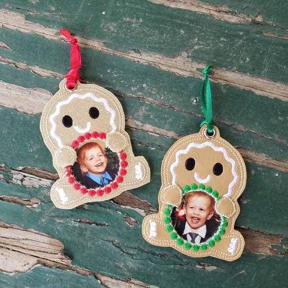 Gingerbread Man Picture Frame