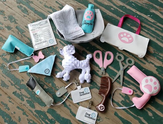 toy pet grooming set