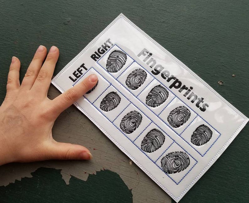 Vinyl Detective Evidence Bag and Kit Dress up Pretend Play Etsy