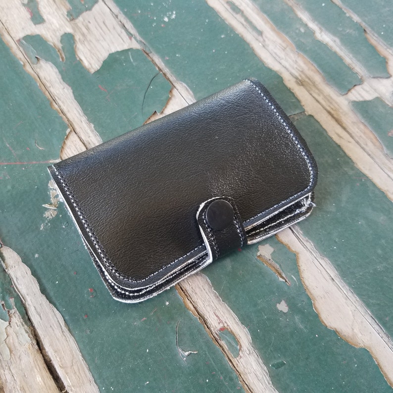 Wallet or Card Holder Vinyl Snap Wallet Wallet Credit Etsy