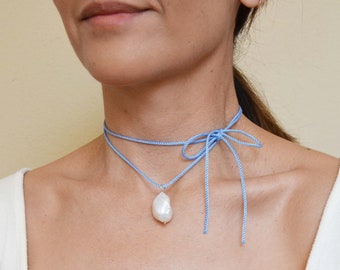 Rope Pearl Necklace