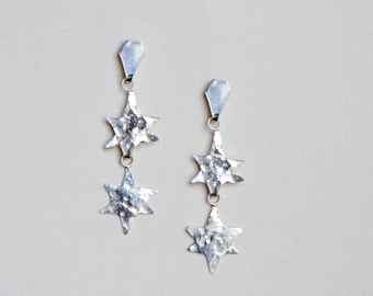 Silver Stargazer Earrings