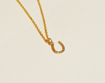 Horseshoe Charm Necklace