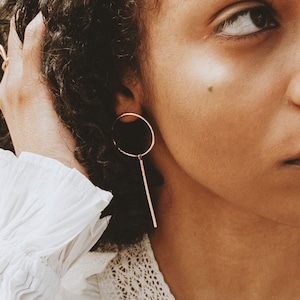 Sphere Drop Earrings