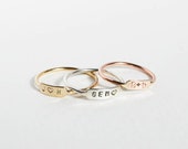 Yellow Gold, Sterling Silver, or Rose Gold ID Ring