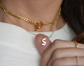 Initiële ketting, oude Engelse letter ketting