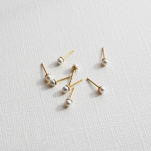 Mini Pearl Earrings