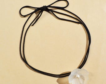 Flora Pearl Wrap Necklace