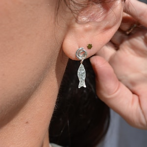 Fish Dangle Earrigns