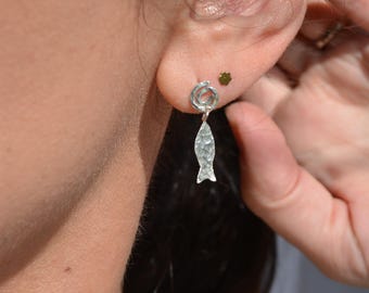 Fish Dangle Earrigns