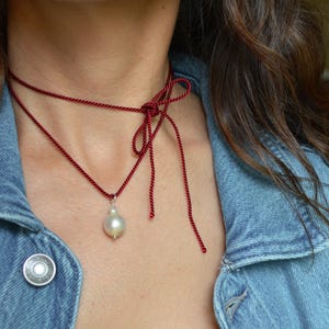 Rope Pearl Necklace
