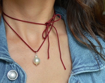Rope Pearl Necklace