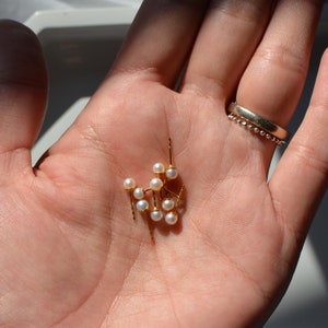 Mini Perlen Ohrringe Bild 4