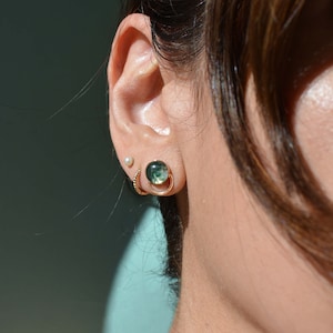 Moss Agate Earrings