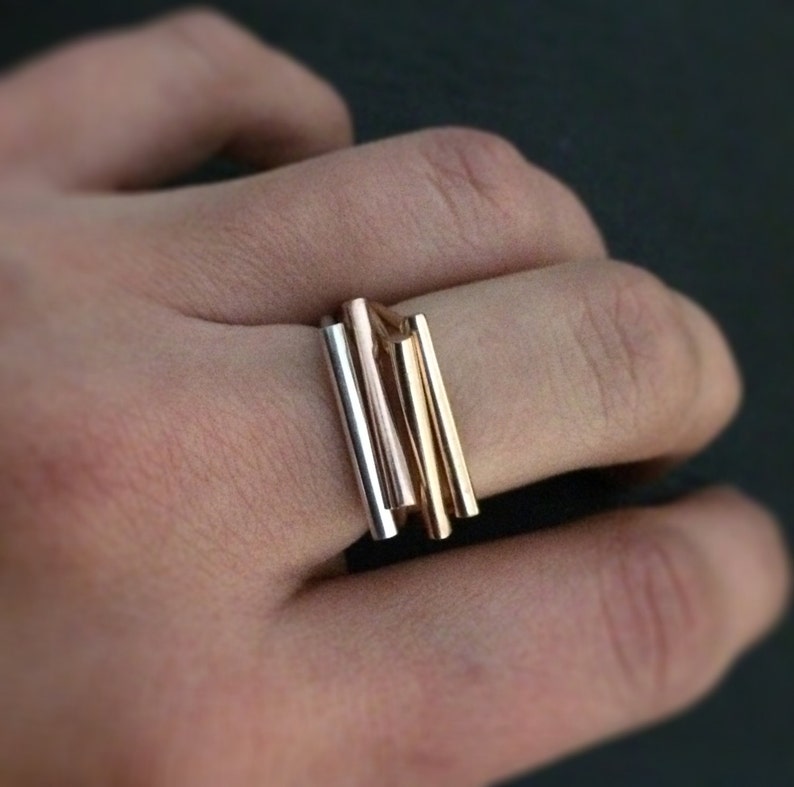 Bar Ring Etsy