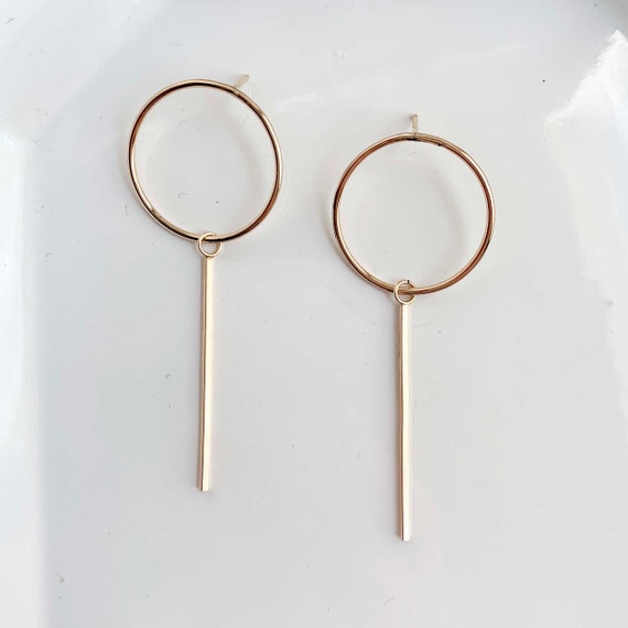 Packaging Collections Spinners Spinner Item Refills 14k Two-tone Post Dangle Earrings Packaging Collections Spinners Spinner Item Refills 14k Two-tone Post Dangle Earrings