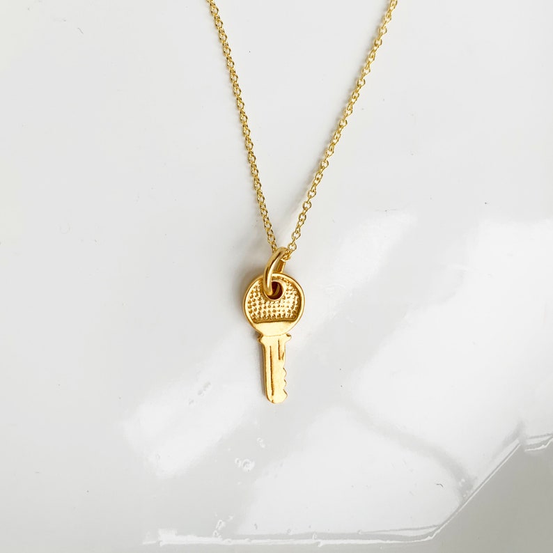 Tiny House Key Necklace Etsy