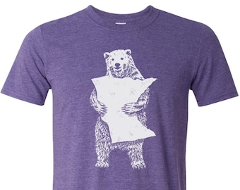 T-Shirt, MN Bear Hug Purple