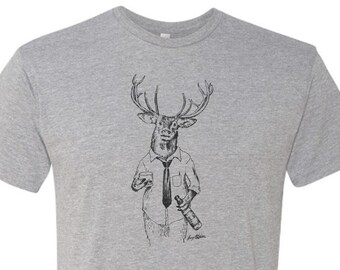 T-Shirt, Blitzen - The Reindeer