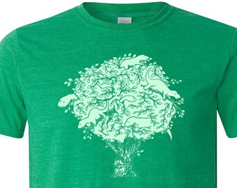 T-Shirt, The Tree of Life - Dinosaur Tree