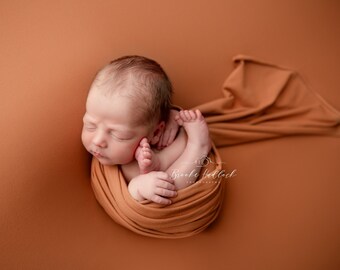 CHANNING, Photography Backdrop, Orange Backdrop, Posing Fabric, Fabric Backdrop, Photography Blanket, Newborn Backdrop, Newborn Photography