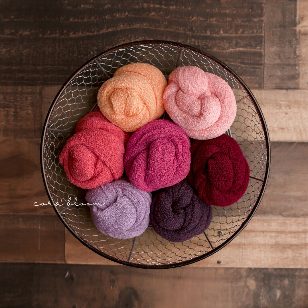 PICK 3 Stretch Knit Wraps, Newborn Knit Wrap, Photography Knit Wrap