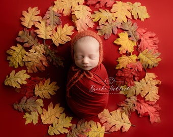 BRISTOL, Photography Backdrop, Orange Backdrop, Posing Fabric, Fabric Backdrop, Photography Blanket, Newborn Backdrop, Newborn Photography