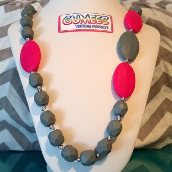 GUMEEZ Teething Necklace Custom - Quatro - 30inches long