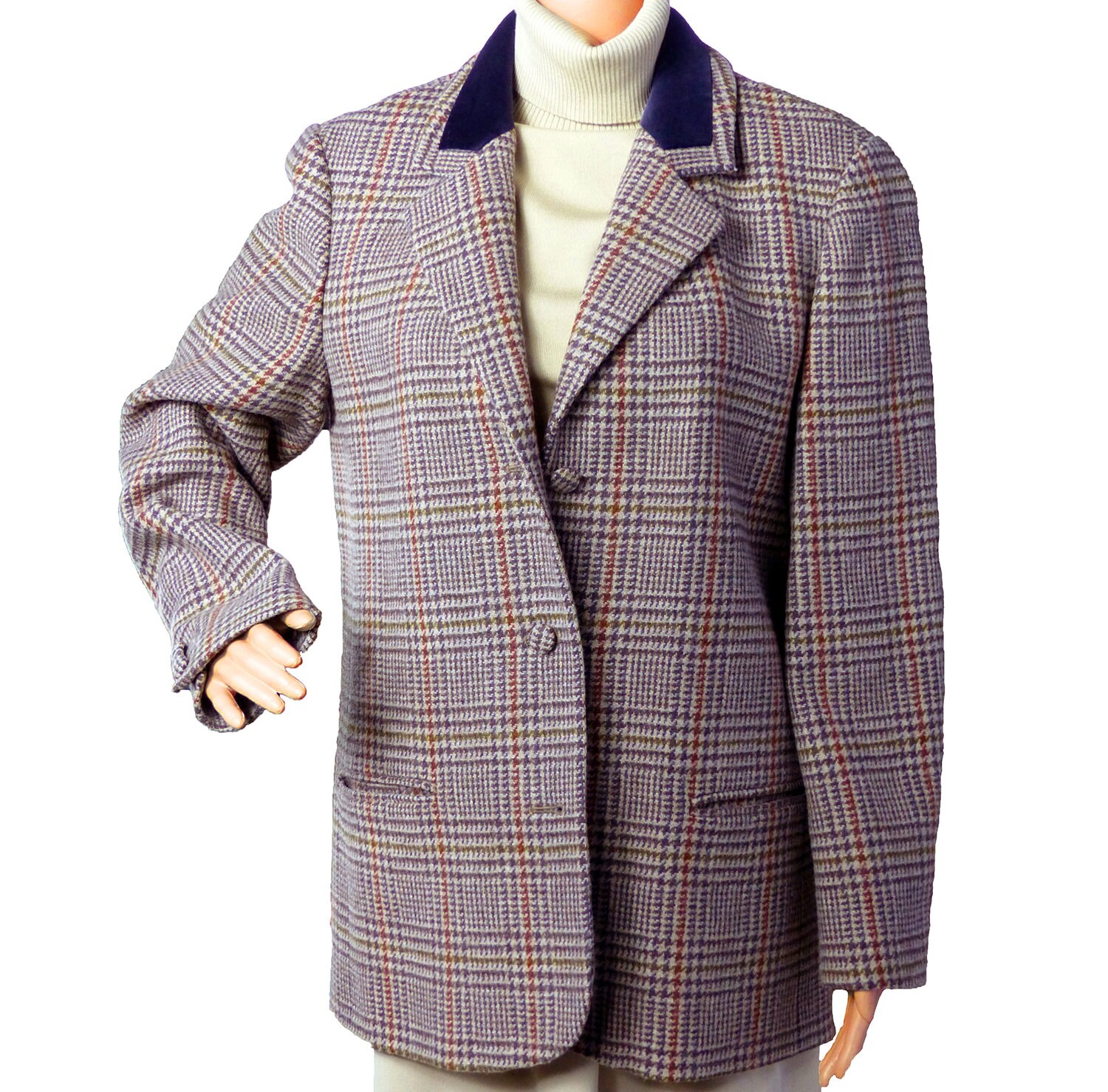 Vintage Laura Ashley Blazer Jacket Size 