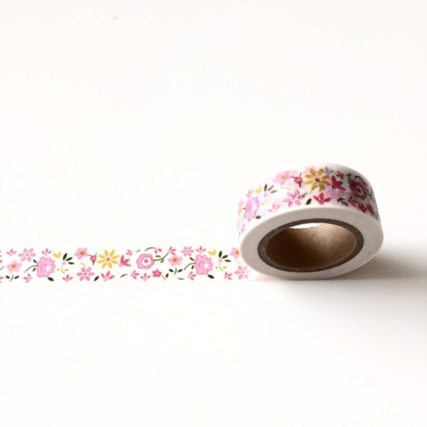 Spring fling floral washi tape