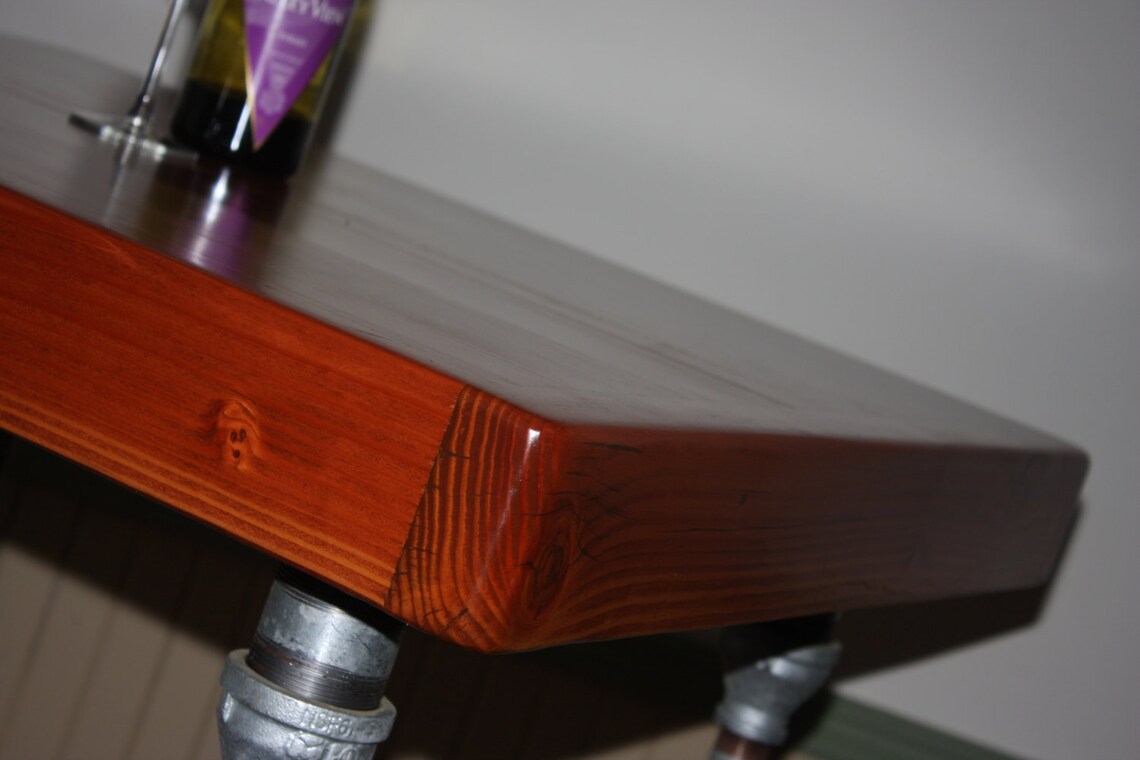 Kitchen Island, Pub Table Reclaimed Barnwood and Fir Beams With