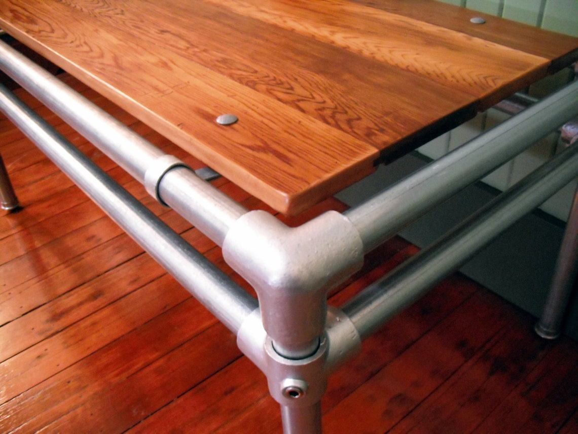 Coffee Table Reclaimed Wood Furniture Galvanized Pipe Etsy