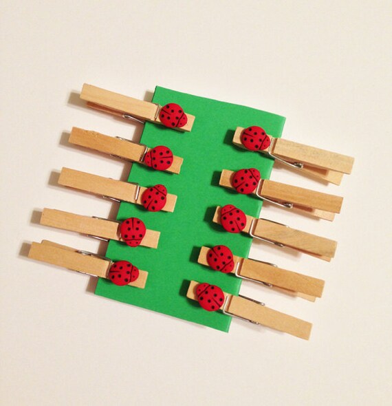 Small Decorative Clothespins Etsy
