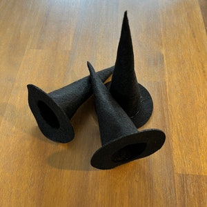 Mini witch hats